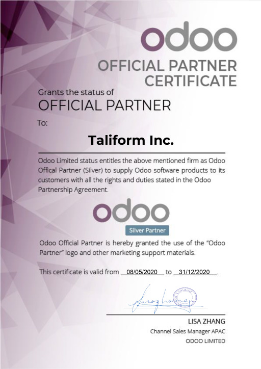 Official Certification